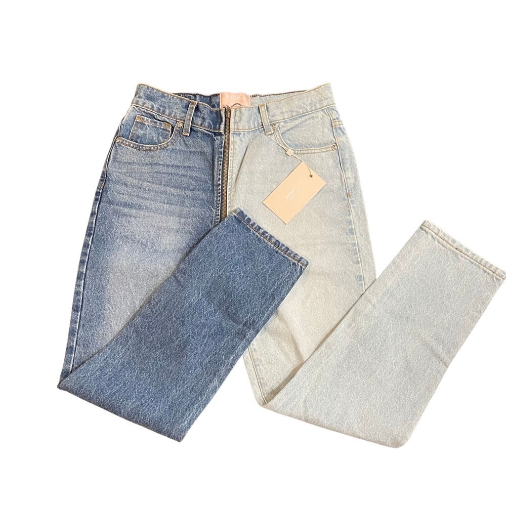 BRAND NEW WITH TAGS | REVICE DENIM | YIN YANG CROPS / TOKYO WASH | SIZE 28